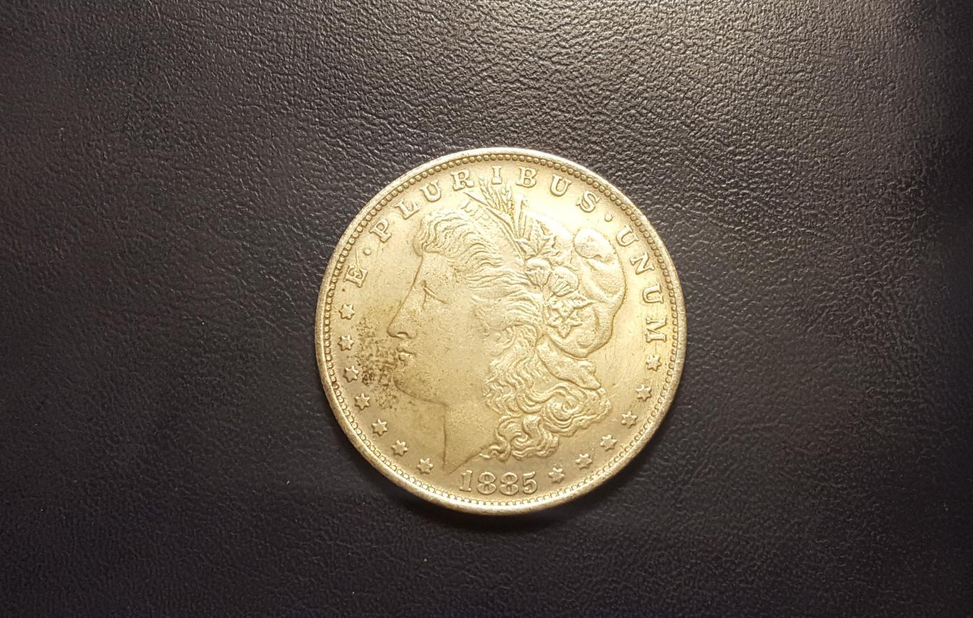 США 1 доллар 1885 год Морган-доллар