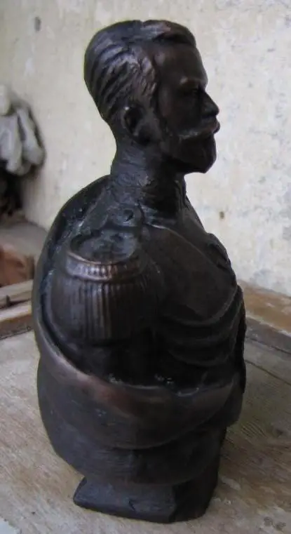 Бюст Император Николай 2. 11см. 1