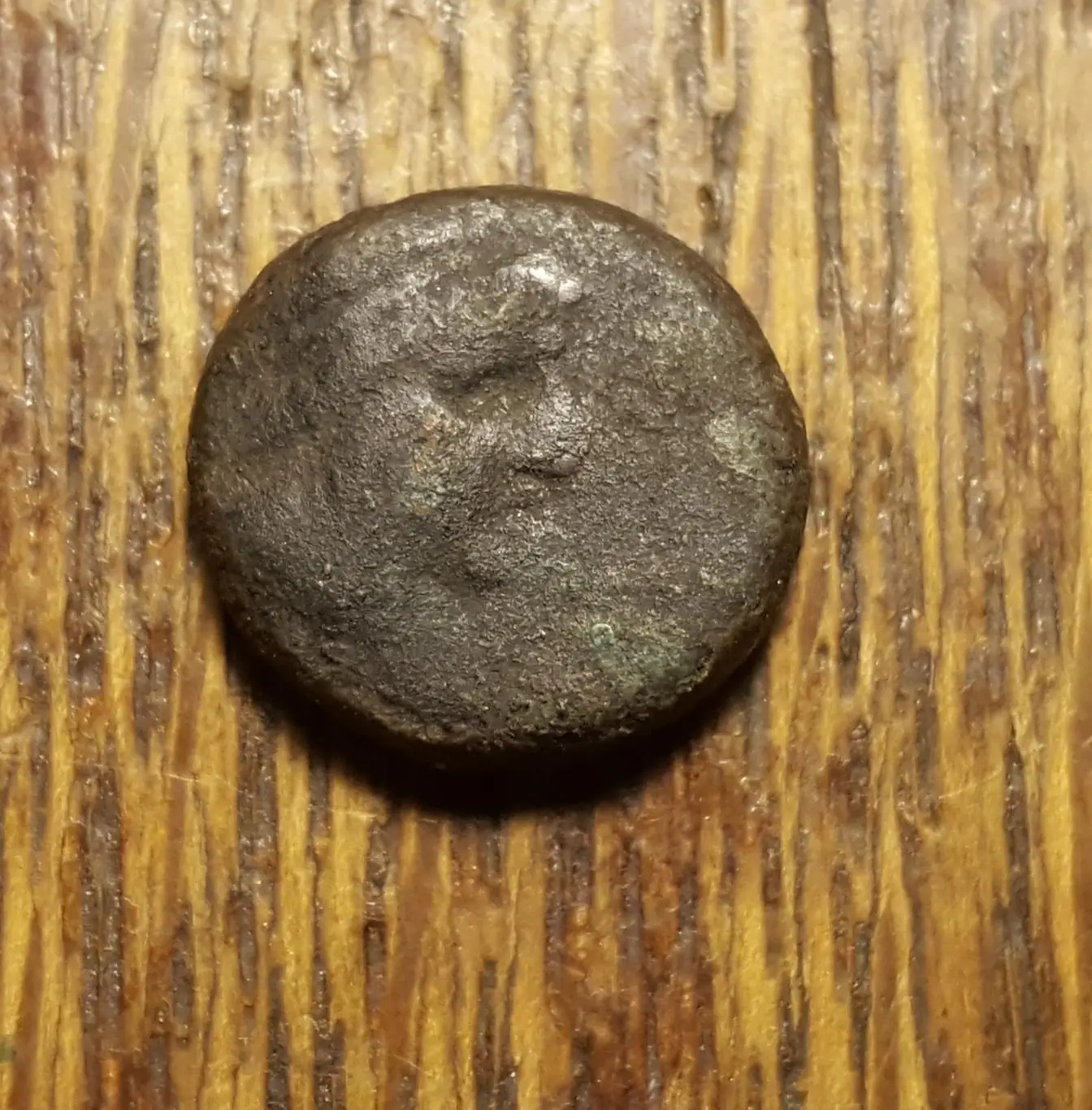 Обол. Голова Аполлона Боспорское царство. Пантикапей. 150 — 140 год до н.э. №2