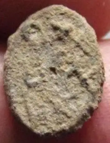 Чешуя подражание, 16-17 век ,Зверь строчник! Редкость! 1