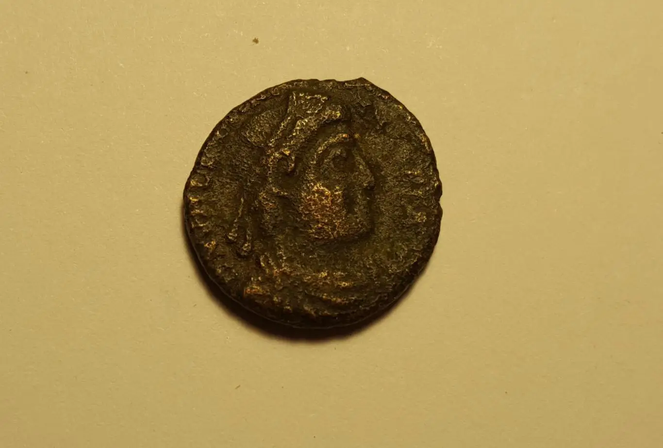 Римской империи - Фоллис Античная монета Оригинал.
