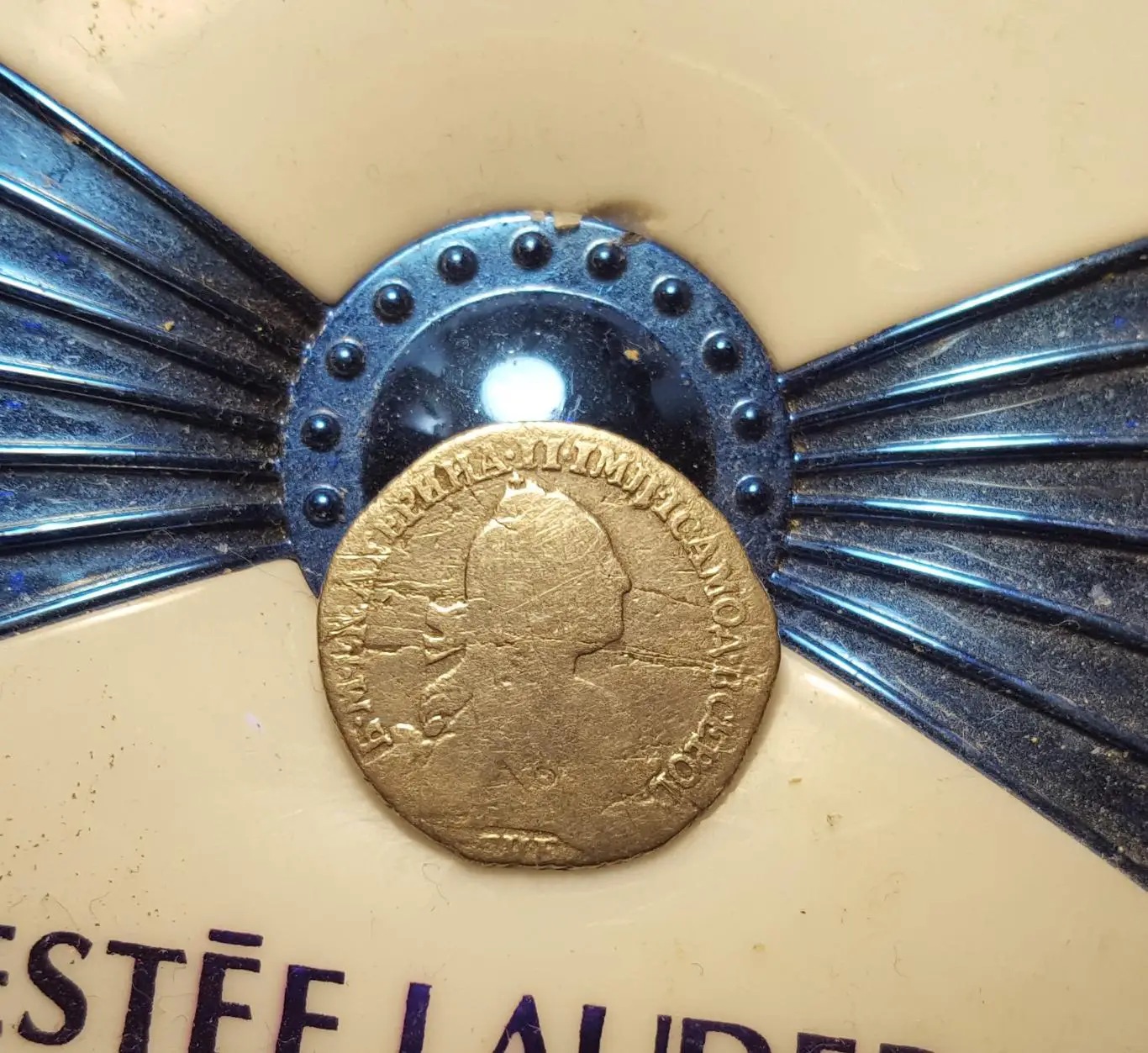 Гривенник (10 копеек) 1771 СПБ. Екатерина II. Серебро Подлинник 1