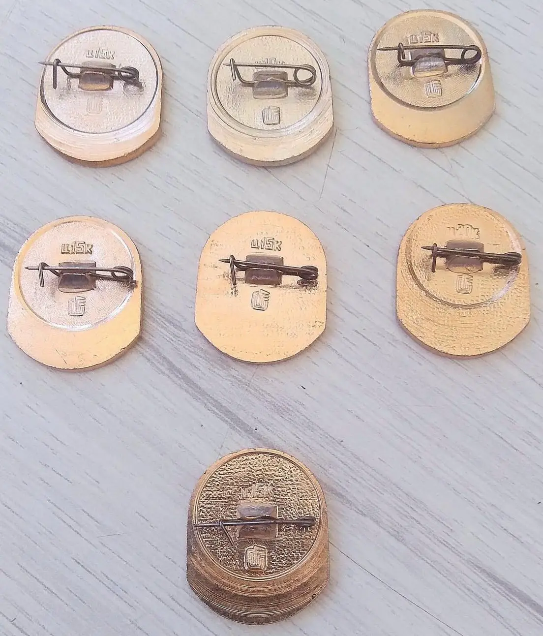 Значки Набор Хоккей с шайбой 1986г. 1