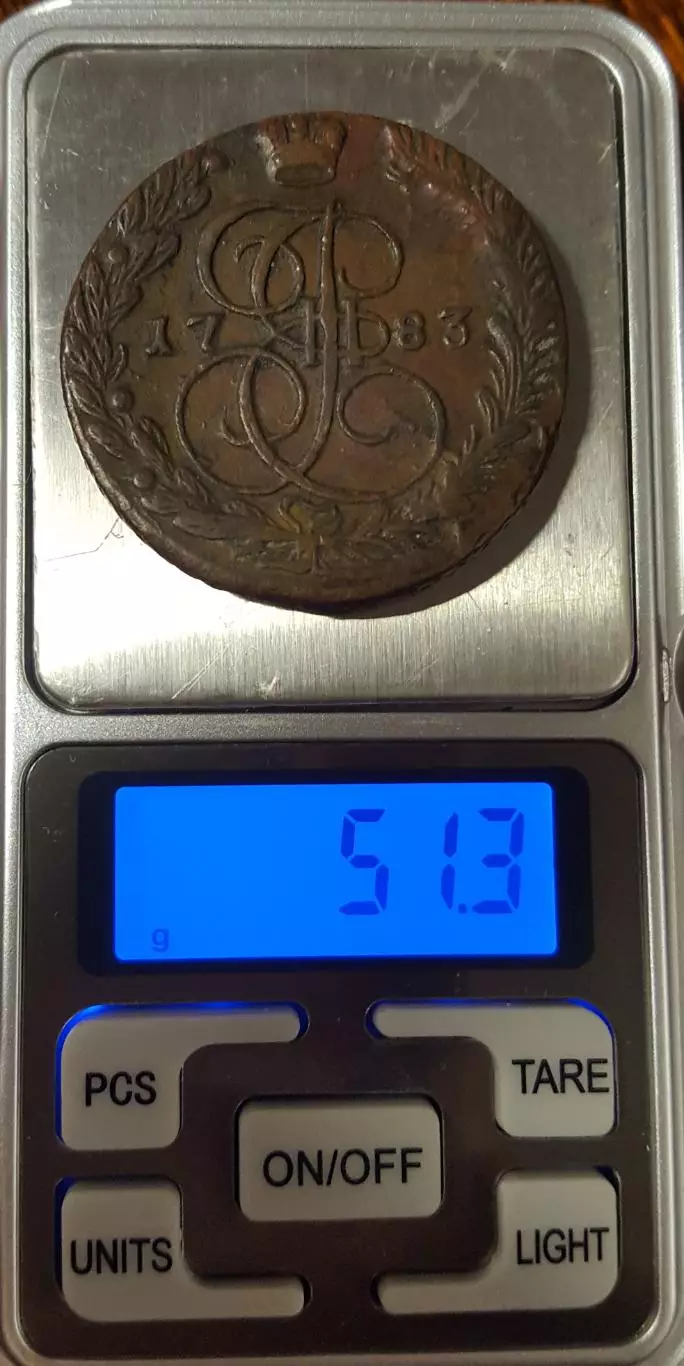 5 КОПЕЕК. 1783 г. ЕМ.ГАРАНТИЯ!!