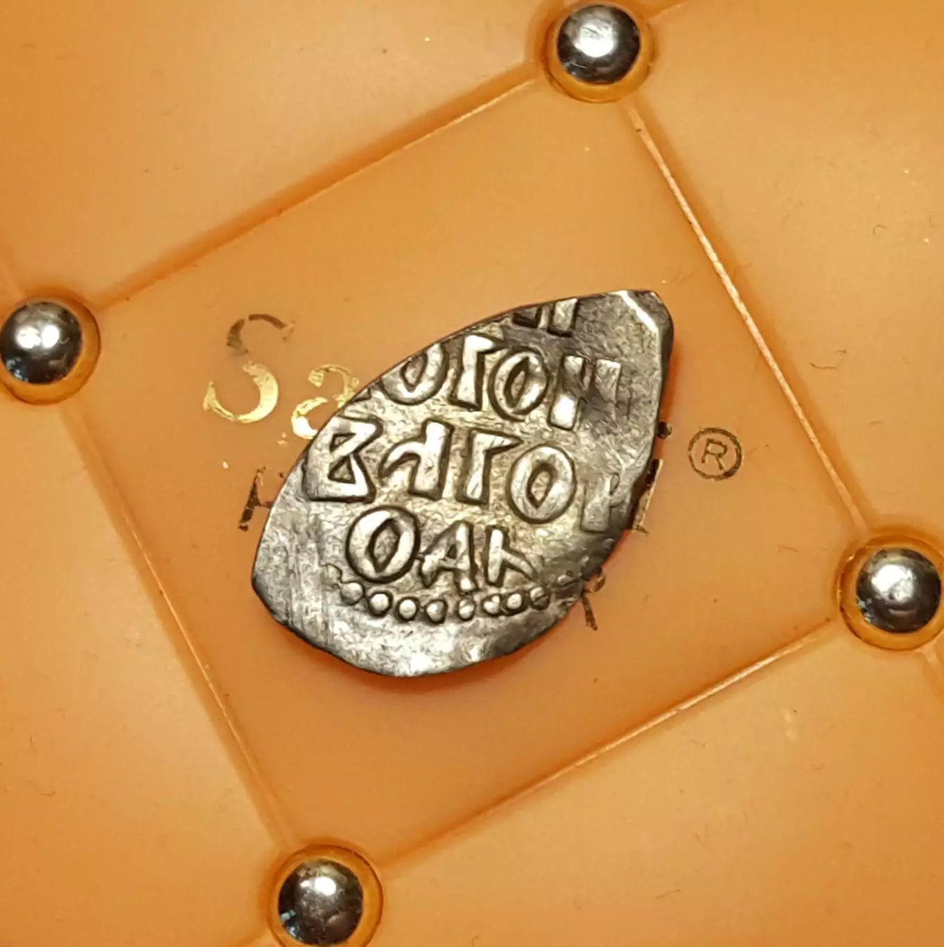 Денга 1420-1478. Великий Новгород. Сцена оммажа удельная Редкая. 2