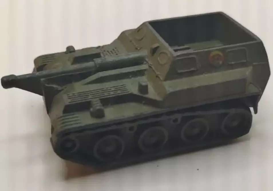 СУ-76 Открытая самоходная установка. СССР.