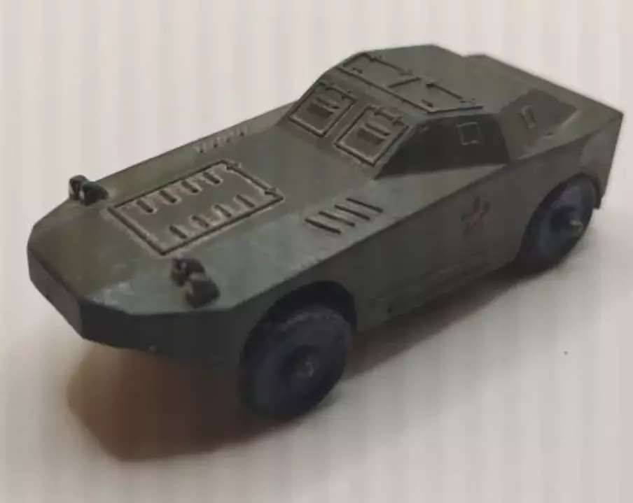 СССР. Броневик Штамп Тульского Завода. Ц. 85 К. Красная звезда на боку.