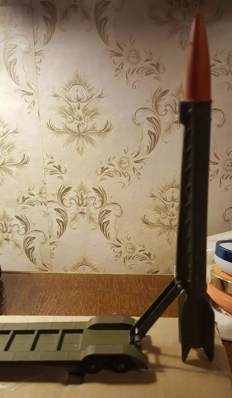 СССР. Военная техника..ТЯГАЧ С РАКЕТОЙ 4