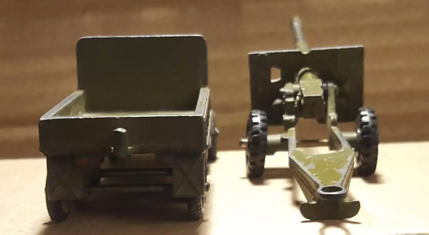 СССР. Военная техника..ПУШКА ПОЛЕВАЯ (С ДЛИННЫМ СТВОЛОМ) Машина урал3