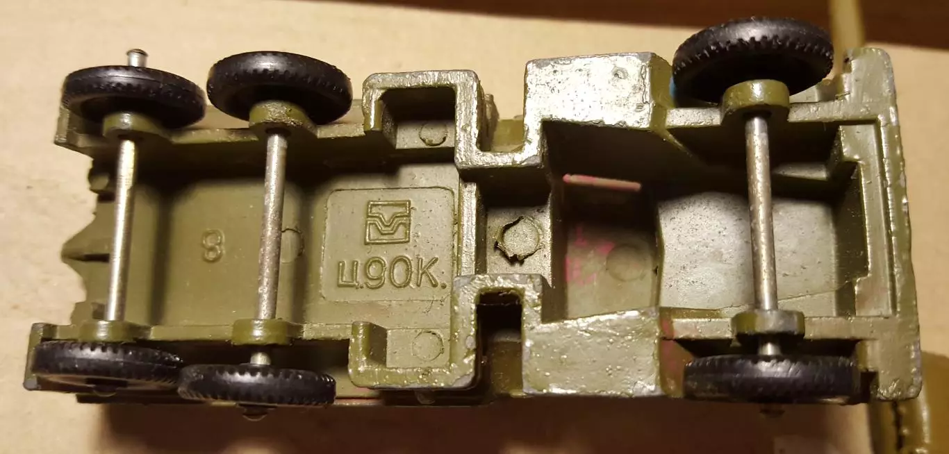 СССР. Военная техника..ПУШКА Большая(С ДЛИННЫМ СТВОЛОМ) Машина урал или краз6