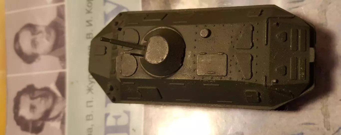 СССР. МОДЕЛЬ ГДР.Военная техника.БТР металл.Редкая. 3