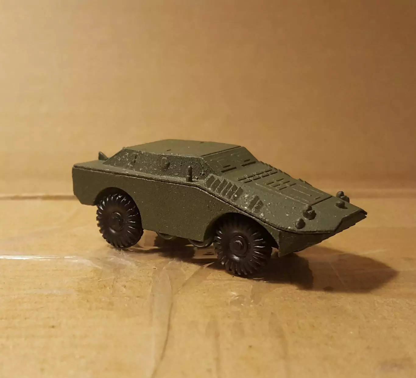 СССР. МОДЕЛЬ ГДР.Военная техника.БТР металл.Редкая. №2 1