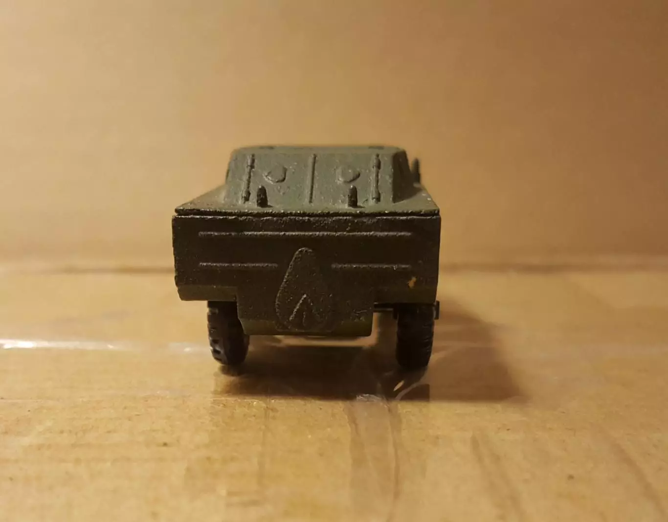 СССР. МОДЕЛЬ ГДР.Военная техника.БТР металл.Редкая. №2 4