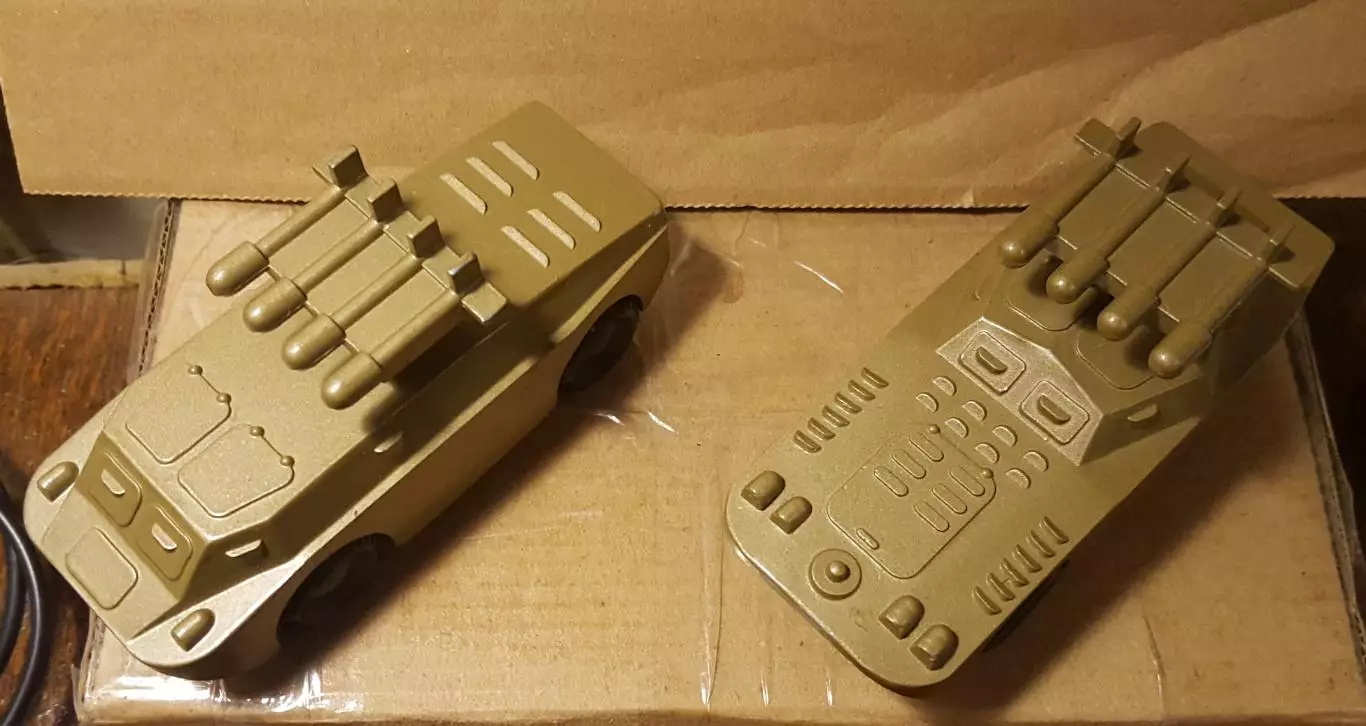 КОМПЛЕКТ СССР. Военная техника БРДМ с ракетой установкой производство СССР. 3