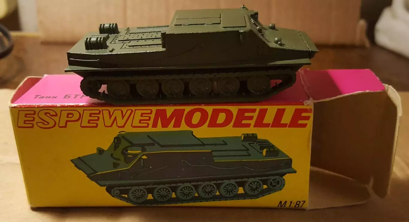 СССР. ГДР. В КОРОБКЕ. Военная техника тягач panzer 1970 - 1979гг.