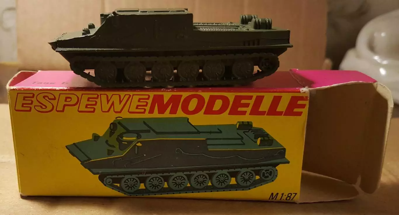 СССР. ГДР. В КОРОБКЕ. Военная техника тягач panzer 1970 - 1979гг. 2