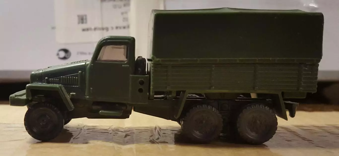 СССР. МОДЕЛЬ ГДР. Очень редкая Военная техника. Грузовик. 4