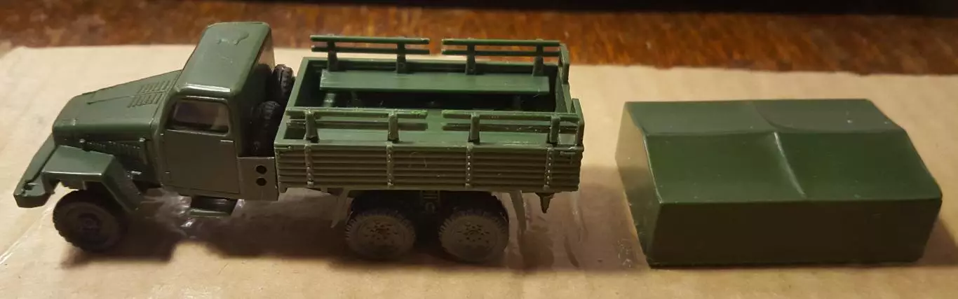 СССР. МОДЕЛЬ ГДР. Очень редкая Военная техника. Грузовик. 5