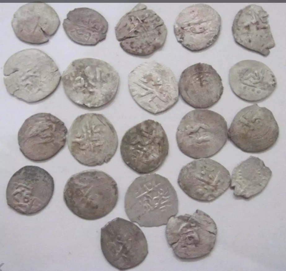 22шт. Серебра. ЗОЛОТОЙ ОРДЫ 100% ОРИГИНАЛЫ