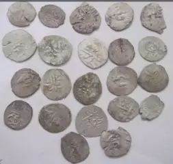22шт. Серебра. ЗОЛОТОЙ ОРДЫ 100% ОРИГИНАЛЫ
