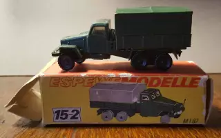 №2. .СССР. МОДЕЛЬ ГДР. Очень редкая Военная техника. Грузовик.