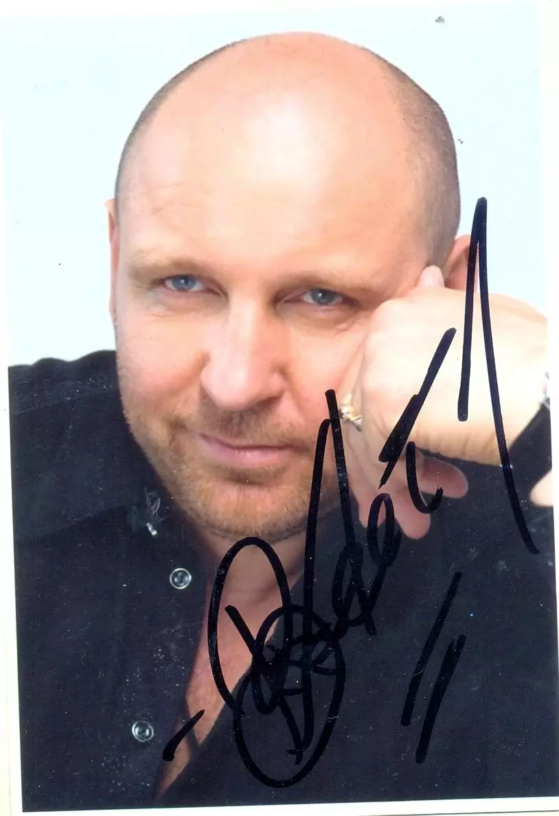 Аксенов Виталий. Фото с подписью. автограф оригинал