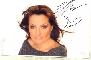 Ахременко Евгения. Фото с подписью. автограф оригинал