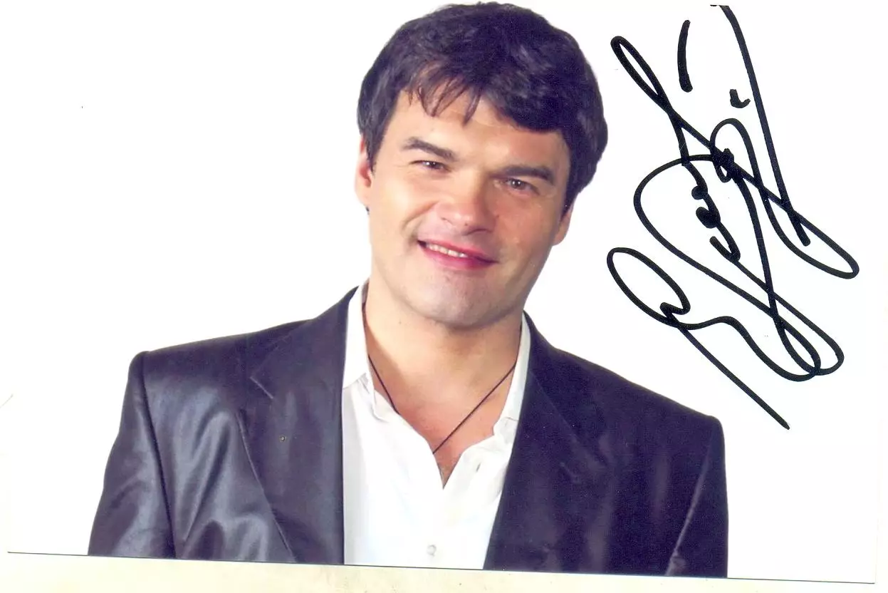 Дятлов Евгений. Фото с подписью. автограф оригинал