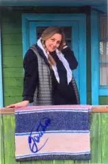 Зайка Софья. Фото с подписью. автограф оригинал