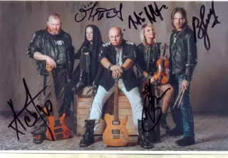 Троль Гнет Ель . Фото с подписью. автограф оригинал