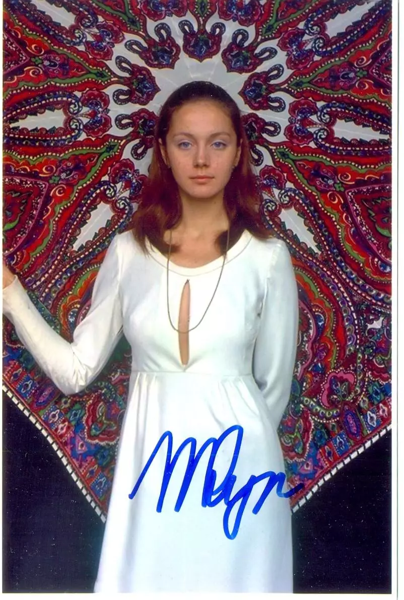 Купченко Ирина . Фото с подписью. автограф оригинал