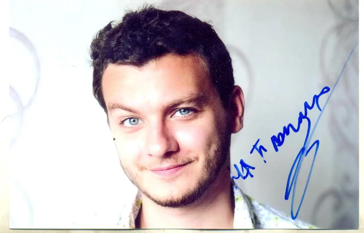 Бледный Филипп. Фото с подписью,автограф оригинал