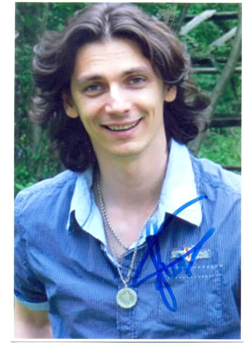 Бледный Илья . Фото с подписью,автограф оригинал