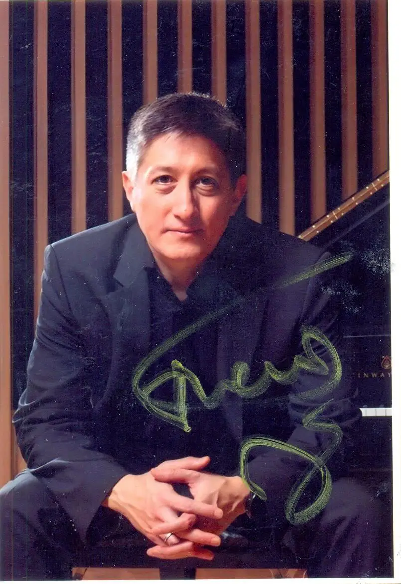 Кемпф Фредерик .Знаменитый пианист. Фото с подписью. автограф оригинал