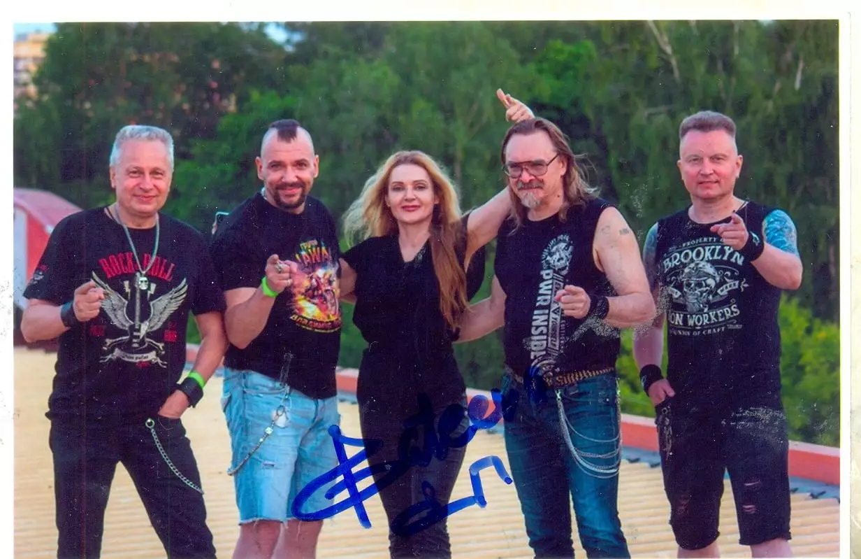 Фатеева Татьяна. Сектор Газа. Фото с подписью. автограф оригинал