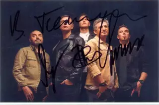 Ундервуд группавесьсостав.Фото с подписью. автограф оригинал