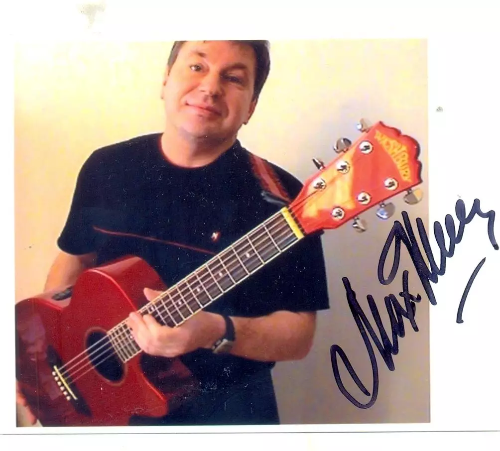 Шелег Михаил. Фото с подписью. автограф оригинал