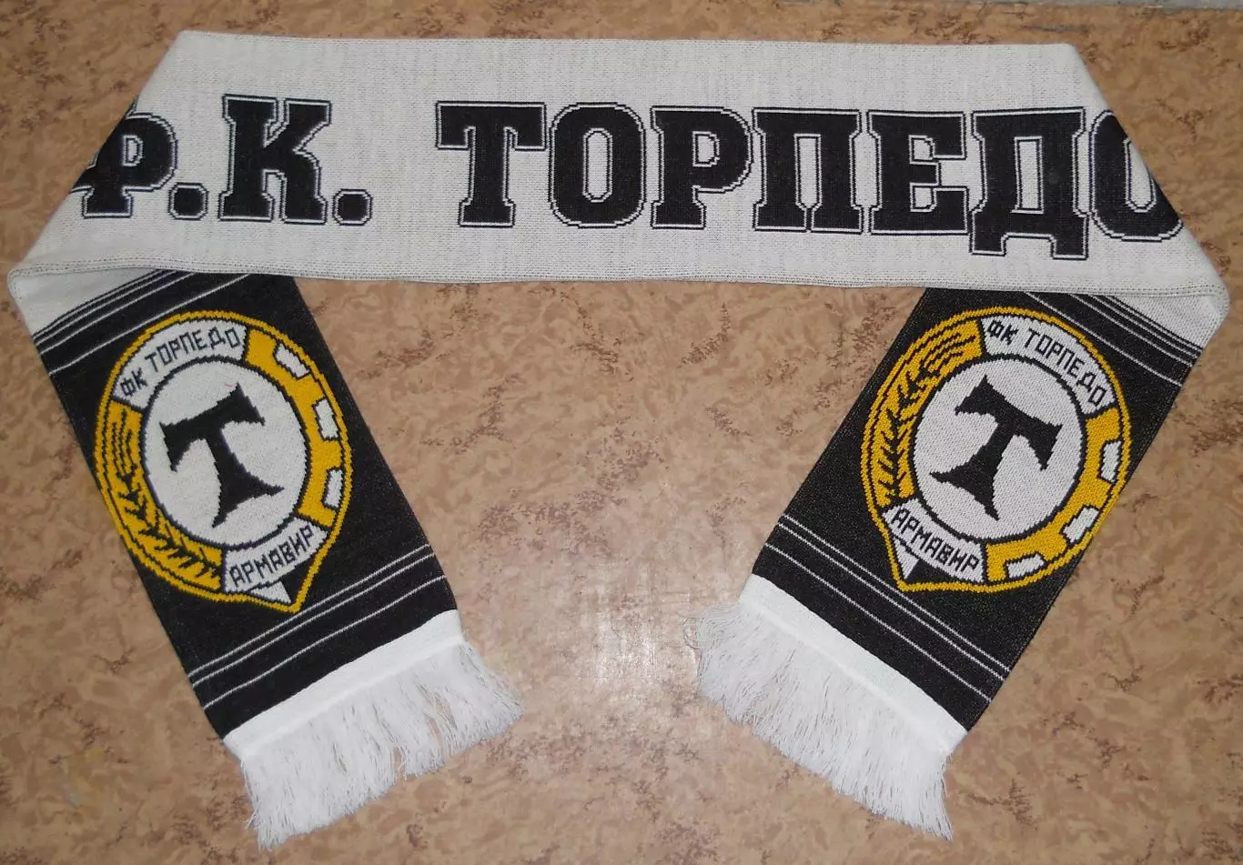 Шарф футбольный клуб Торпедо Армавир