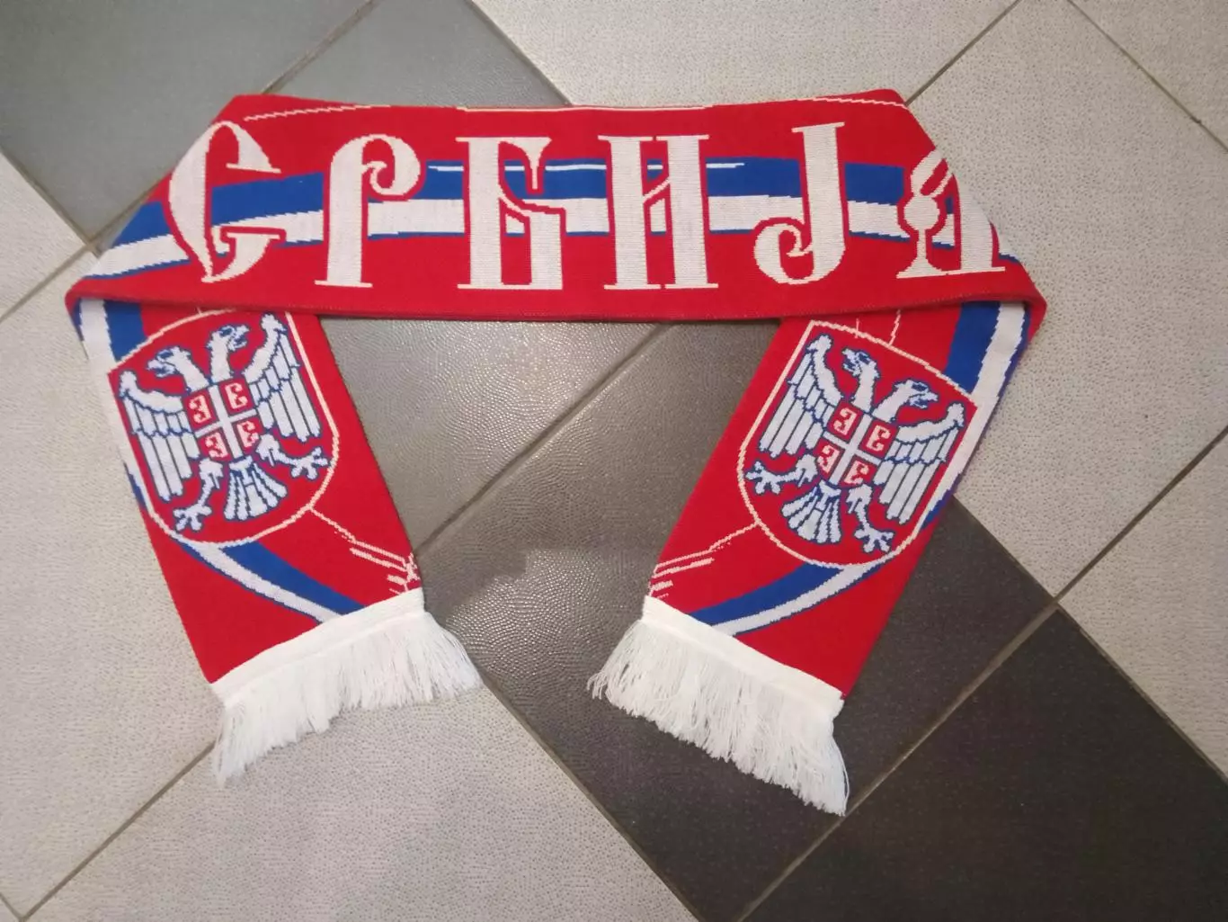 Шарф сборной Сербии