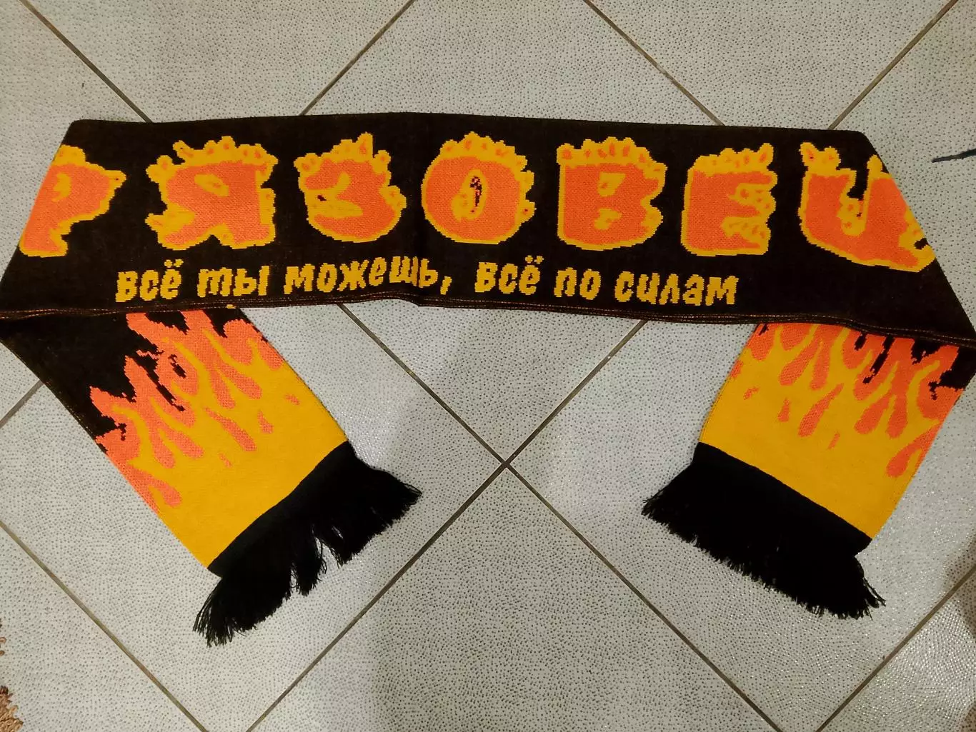 Шарф Факел Грязовец 1