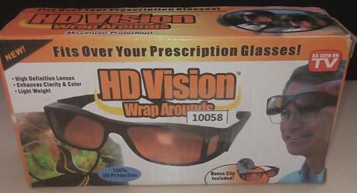 Антибликовые очки для водителя HD Vision WrapArounds 1