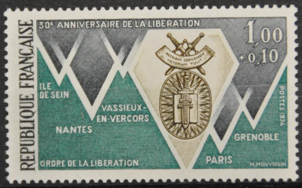 Франция Орден освобождения 1974
