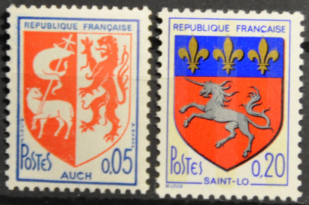 Франция Стандарт Геральдика 1965