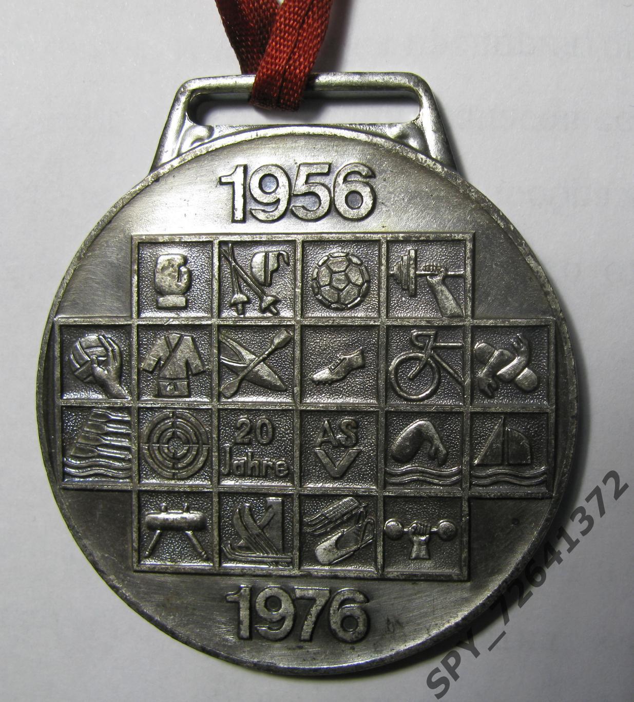 ГДР Медаль: 20-летие Армейской спортивной ассоциации «ВПЕРЕД» 1