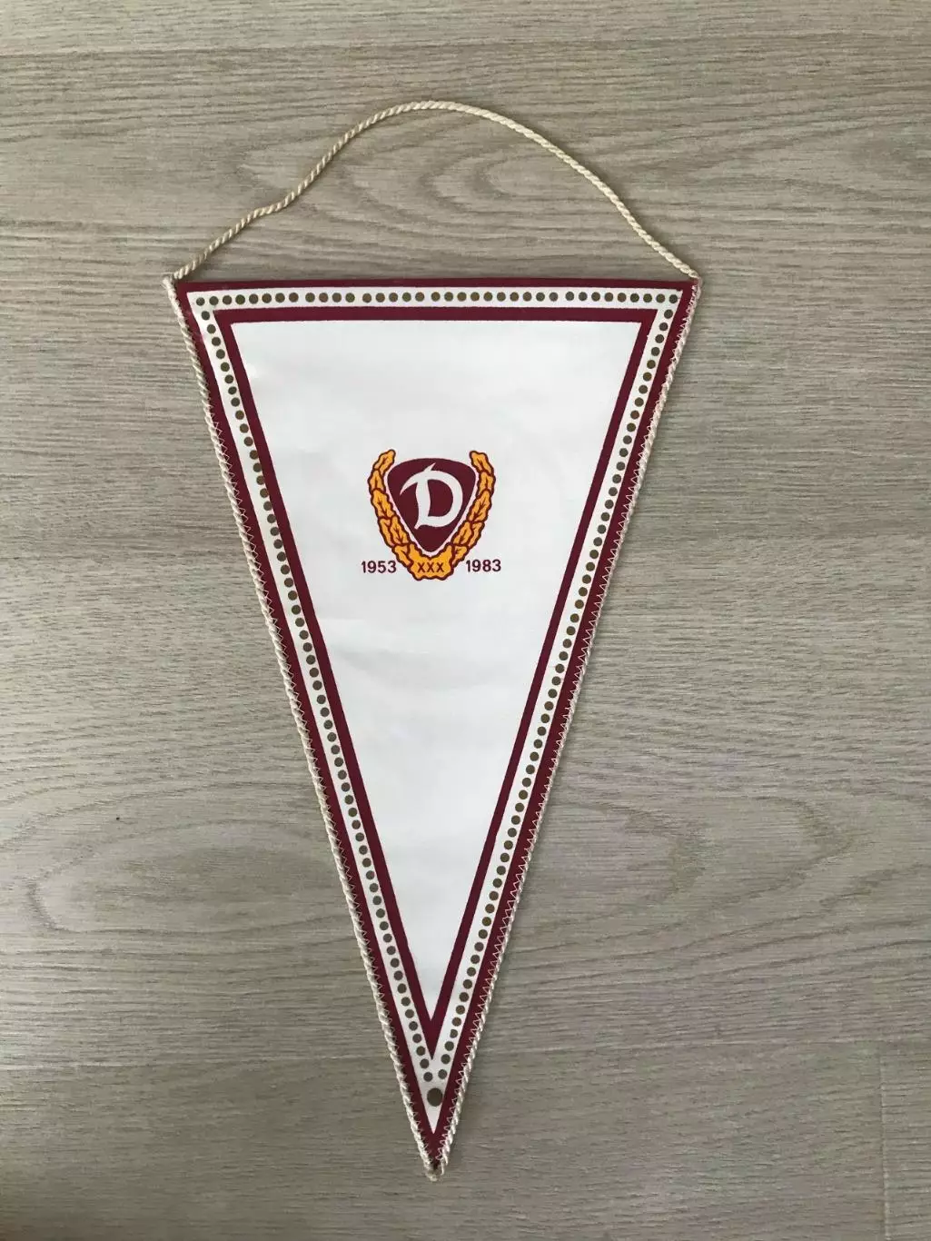 Вымпел Динамо Берлин ГДР Германия 1983 год 1