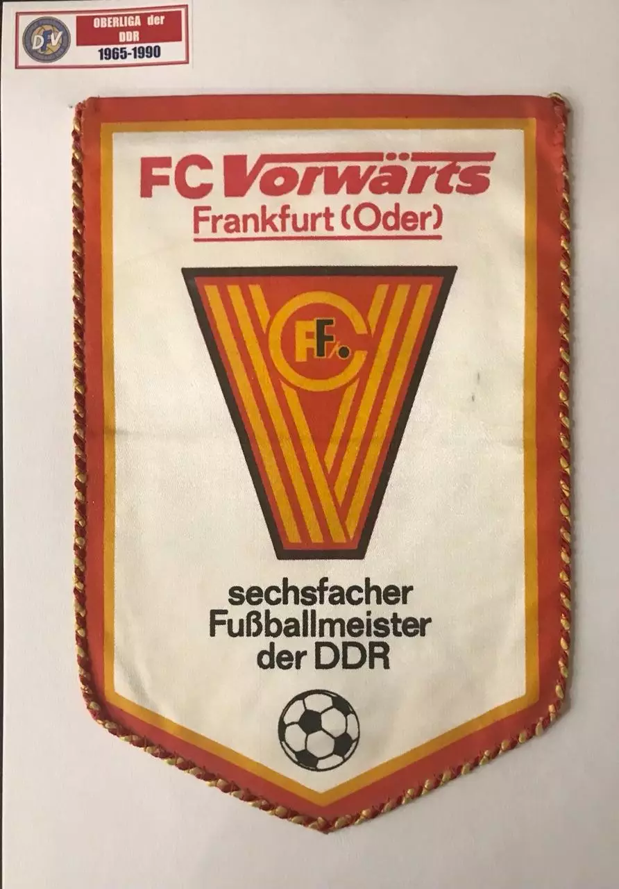 Вымпел Форвертс Франкфурт на Одере ГДР Германия