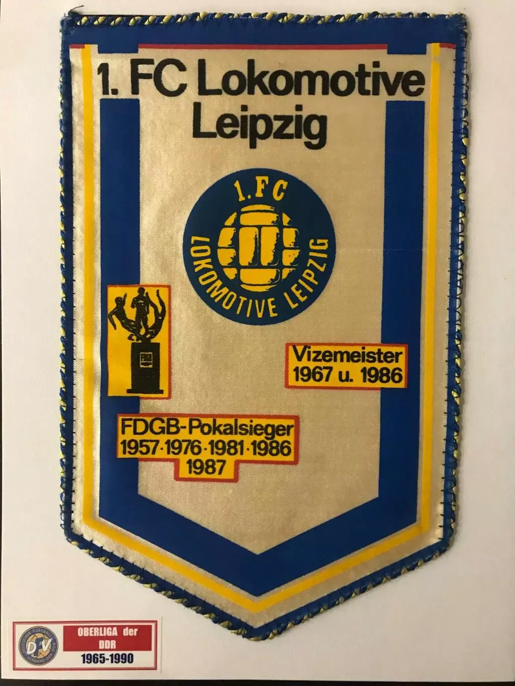 Вымпел Локомотив Лейпциг ГДР Германия