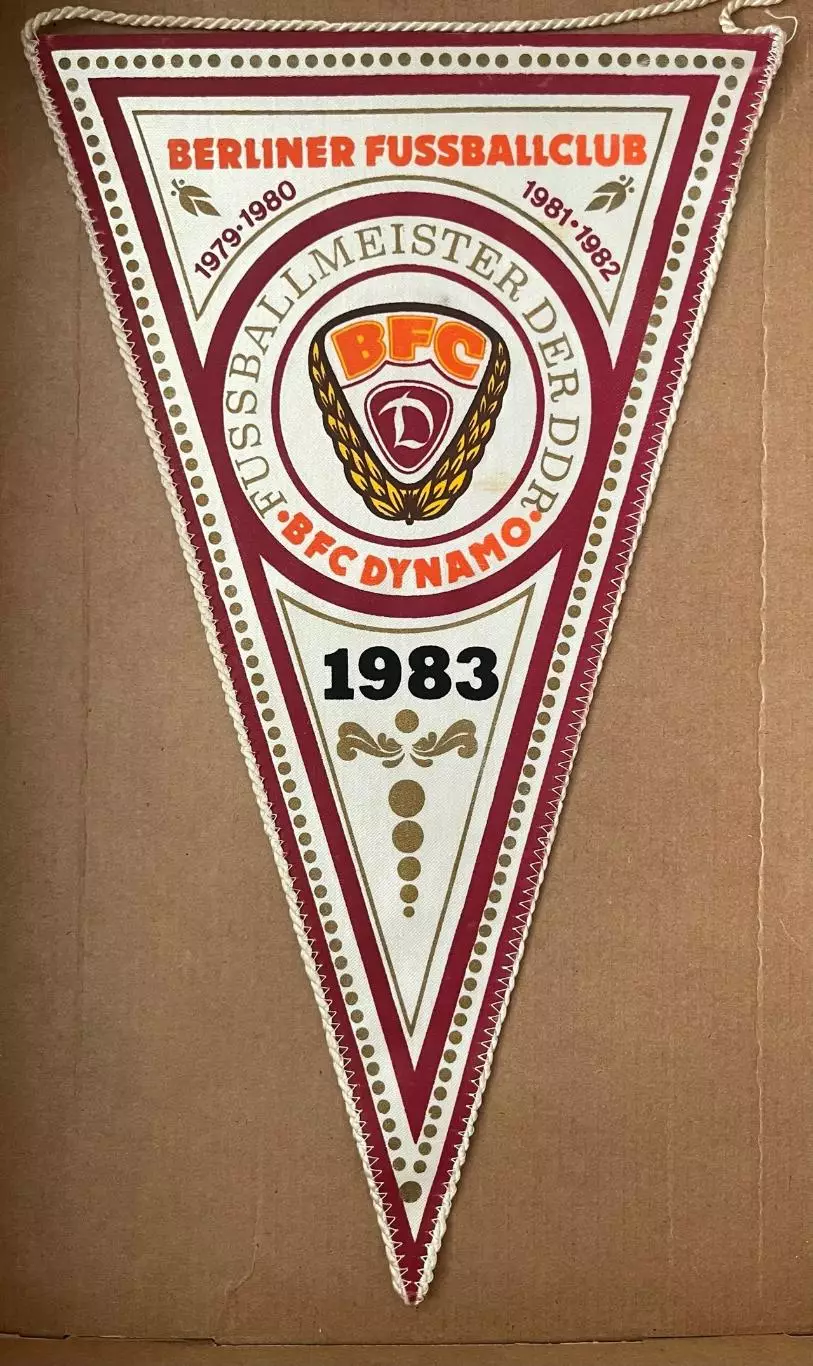 Вымпел ФК Динамо Берлин ГДР 1983