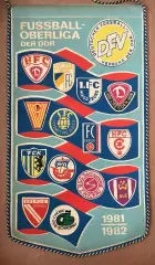 Вымпел Оберлига ГДР 1981 1982