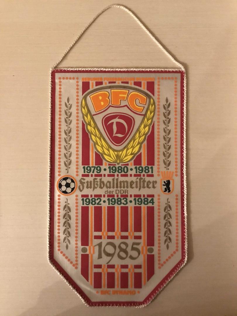 Вымпел Динамо Берлин ГДР 1985 год